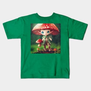 Lucas the forest elf Kids T-Shirt